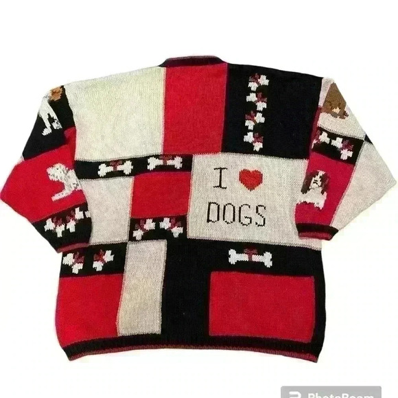 Design Options Phillip Jane Gordon I Love Dogs Cardigan poodle Scotty greyhound - Picture 2 of 13